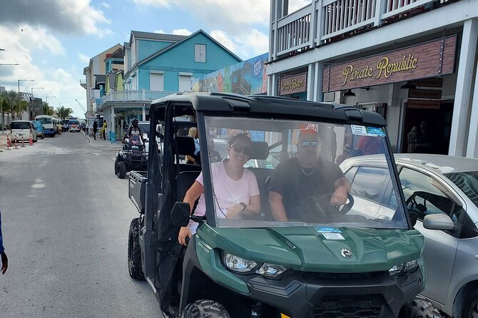 3 Hour Guided Beach buggy sightseeing city tour. (Free samples). - Arawak Cay and the 45-minute Fish Fry stop