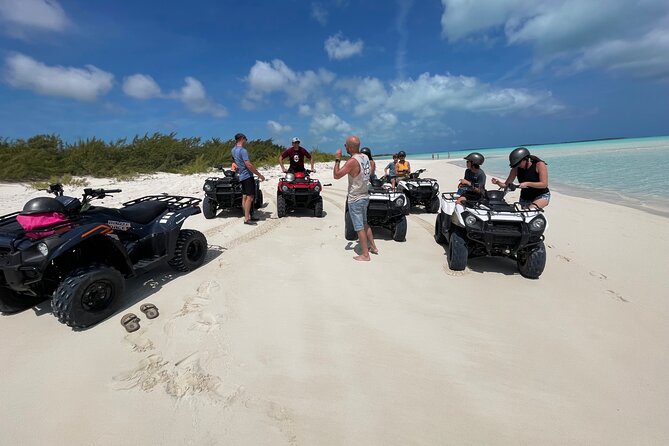 3 Hours Guided Great Exuma ATV Tour - A rough trail to a quiet beach