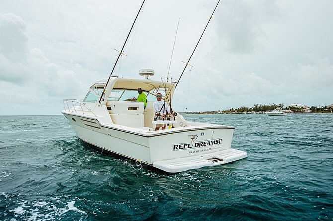 8 hours 38ft Reel Dreams Private Charter Nassau - Key points to know before you book
