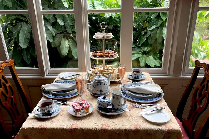 Afternoon Tea at Graycliff Hotel - The Tiered Stand: Sandwiches, Scones, and Sweets