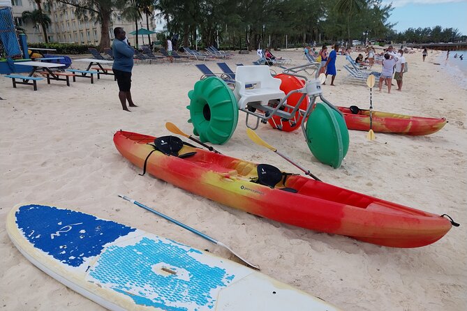 Bahama Kayak Full Day Water Sports Package at Junkanoo Beach - Key points before you book