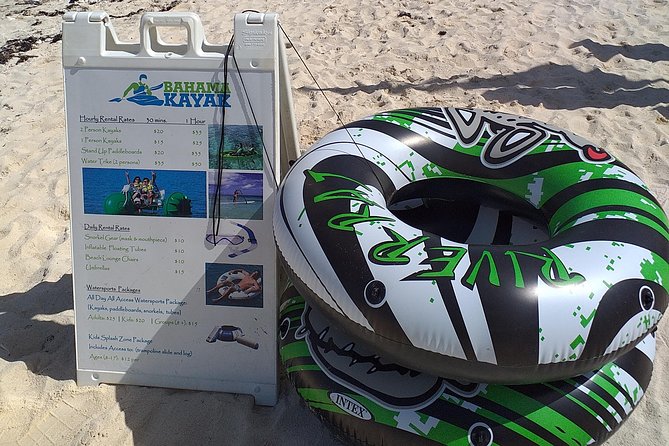 Bahama Kayak Full Day Water Sports Package at Junkanoo Beach - Finding Junkanoo Beach without frustration