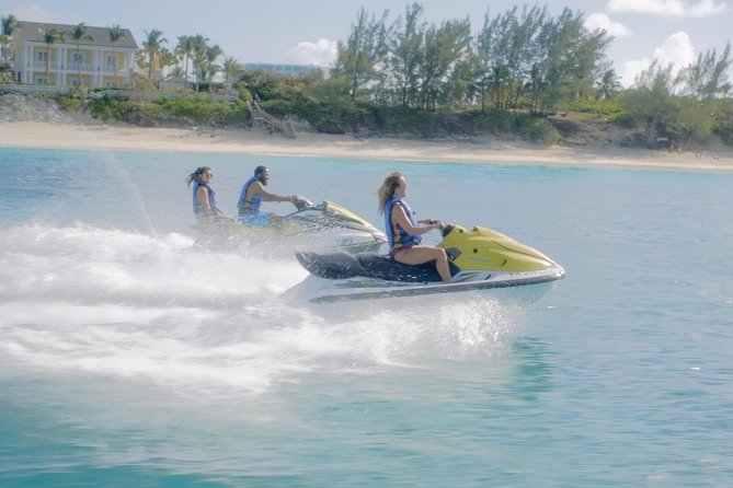 Bahamas Cabbage Beach Jet Ski Adventure - A fast hour beside Cabbage Beach