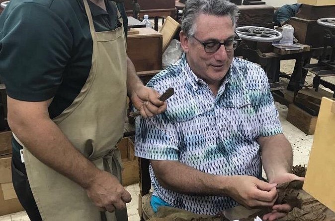Cigar Rolling Lesson in Nassau - John Watling’s adds rum and local character
