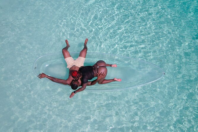 Clear Kayak Drone and Beach Private Photography in The Bahamas - Meeting at Love Shack on West Bay Street