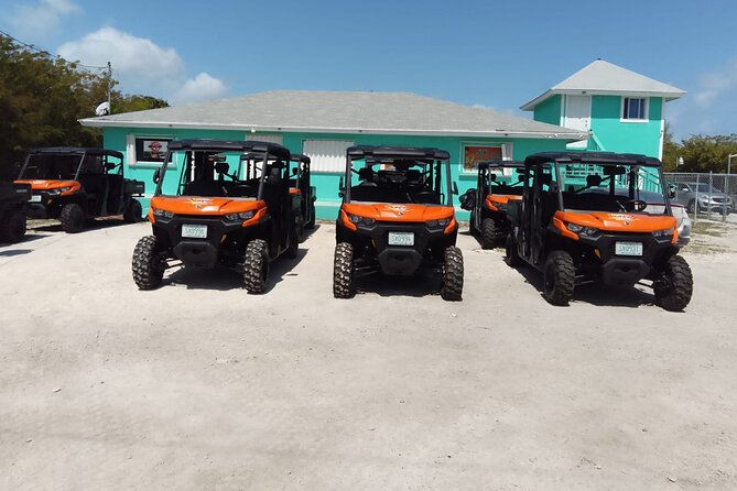 Exuma,Bahamas: 6 Seater Buggy/Jeep Rental with Bluetooth speakers - Dean’s Blue Hole and the Exuma Cays Land and Sea Park