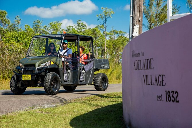 Full Day Buggy Rental in Nassau - What the optional $49 guide adds