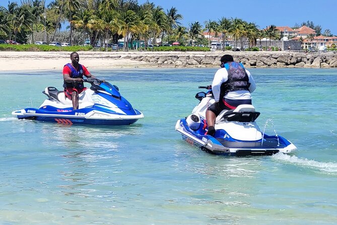 Jetski Rentals Nassau Bahamas. Transportation included (free) - The ride to the beach includes a small taste of Nassau