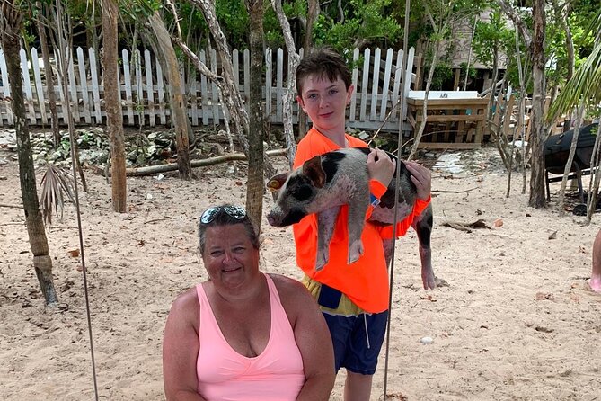 Luxury Catamaran Cruise: Sip, Sail, Snorkel, and Swim with Pigs! - Lunch, conch salad, and the onboard bar