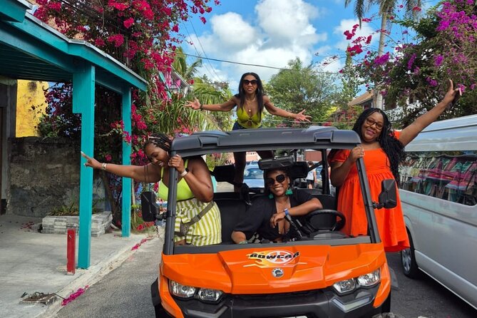 Nassau Adventure: Jeep Rental with Bluetooth Speaker - Finding Bowcar on Sands Road