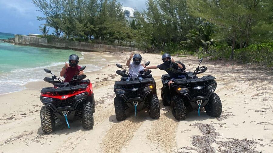 Nassau: ATV Guided Tour - The Queens Staircase and Nassau’s colonial center