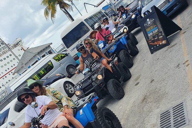 Nassau Atv Island Half-Day City Tour with Free Pick-Up - Fort Montagu and the beach stop