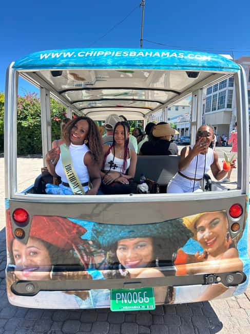 Nassau: Bahamas Culture Tour with Electric Trolley and Water - Comfort, seating, and the open-air ride