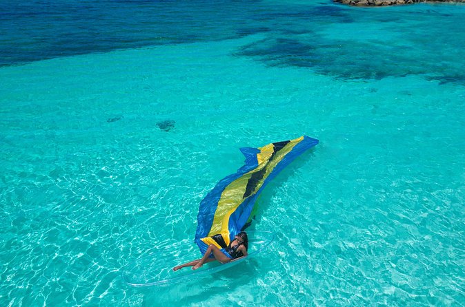 Nassau Clear Kayak Drone Photoshoot- Floating Dress - Who will enjoy this most