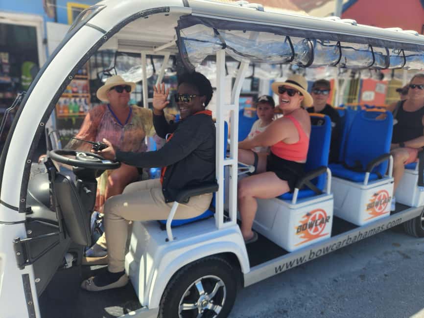 Nassau: Electric Bus Tour with Food & Drink Samples - Meeting at the Tourism Police Station