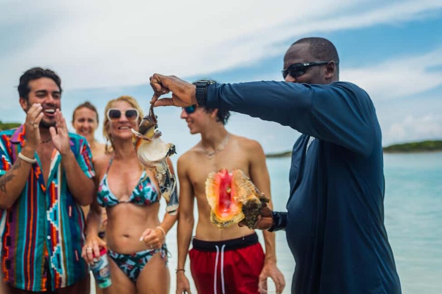 Nassau: Exuma Powerboat Day Trip - Lunch, open bar, and the conch salad demonstration