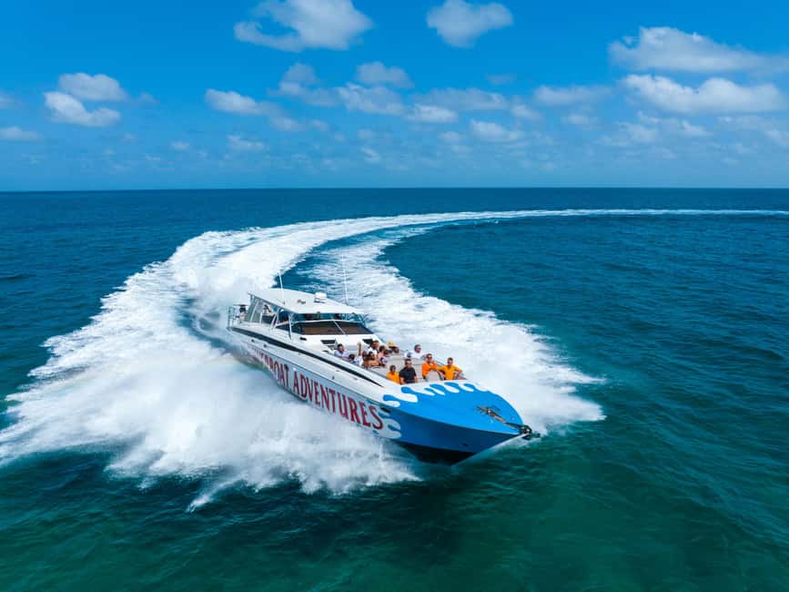 Nassau: Exuma Powerboat Day Trip - Meeting the boat near Margaritaville