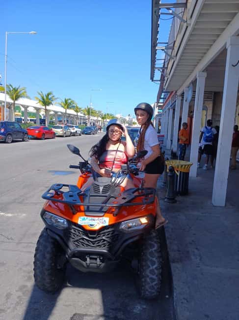 Nassau: Guided Scooter/ATV Rental or Tour w/Beach Day Bundle - Meeting at Prince George Wharf