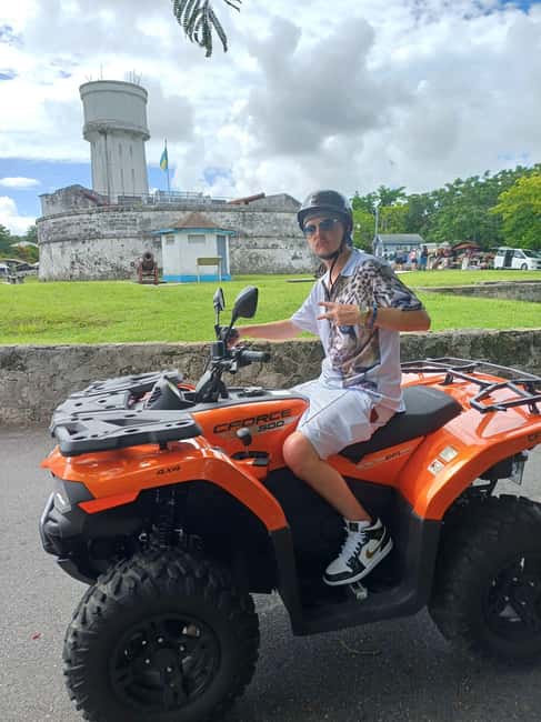 Nassau: Guided Scooter/ATV Rental or Tour w/Beach Day Bundle - Queen’s Staircase and Nassau’s past