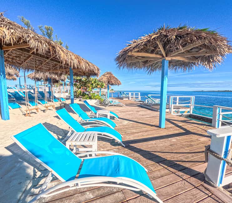 Nassau: Sun Cay Day Trip, Snorkel, Iguana Encounter, & Lunch - Finding your place on Sun Cay