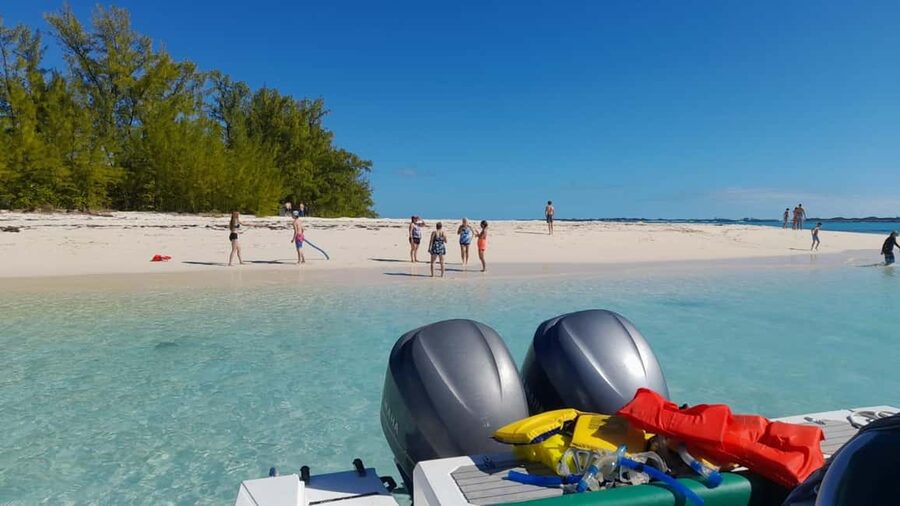 Nassau: Swimming Pigs Private Boat Tour - Up to 7 Persons - Captain Chris and the crew