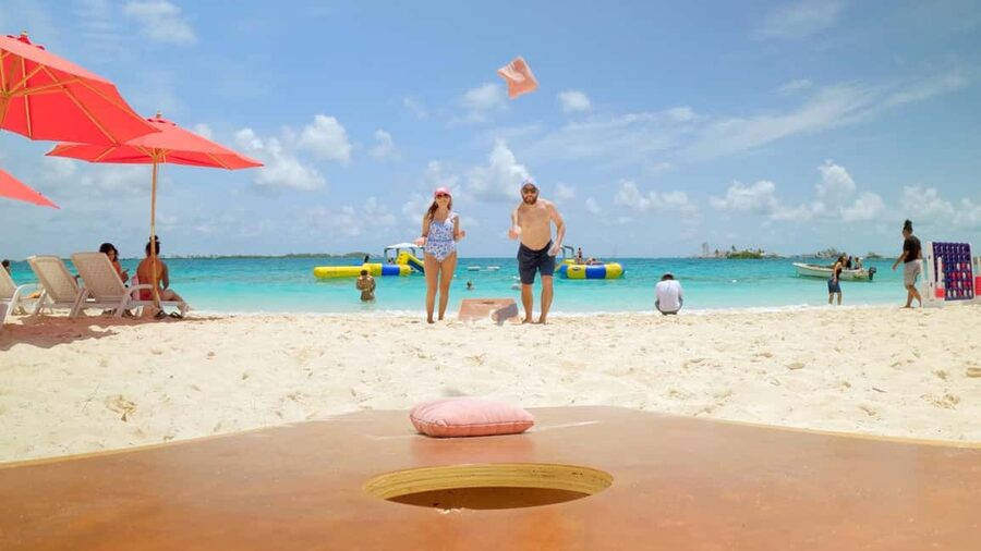 Nassau: Swimming Pigs, Snorkeling, Lunch, & Beach Boat Tour - A private beach with more to do than sunbathing