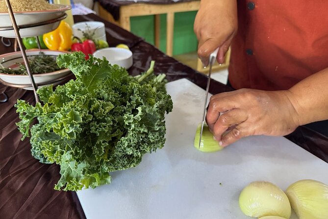 NEW! Authentic Bahamian Cooking and Cocktails with Transfers - Sitting down to the food you prepared