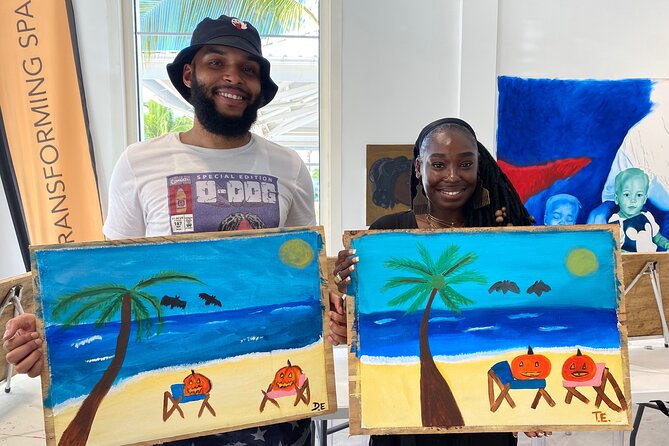 Paint and Sip at the Gallery and Wine Bar - Who will enjoy this most