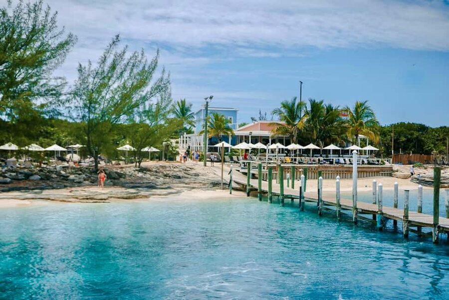 Paradise Found In Hog Haven: Ultimate Beach Escape - Rose Island begins with a boat ride from Nassau
