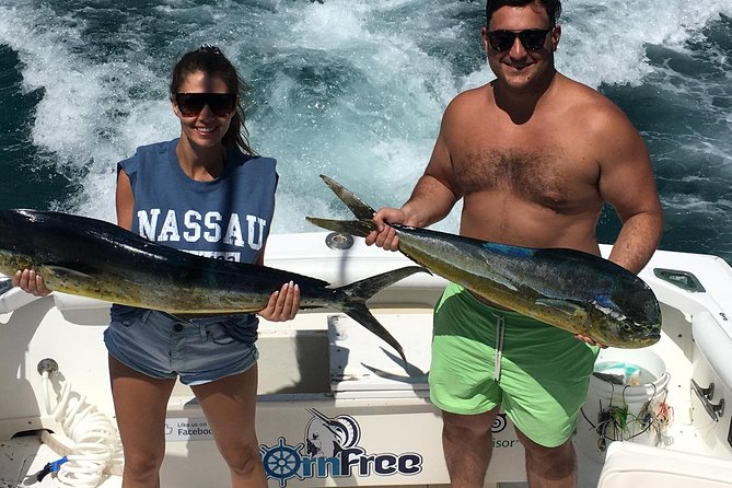 Private Snorkeling or Fishing from Nassau - 31ft Sitting Pretty - Equipment, comfort, and what to bring