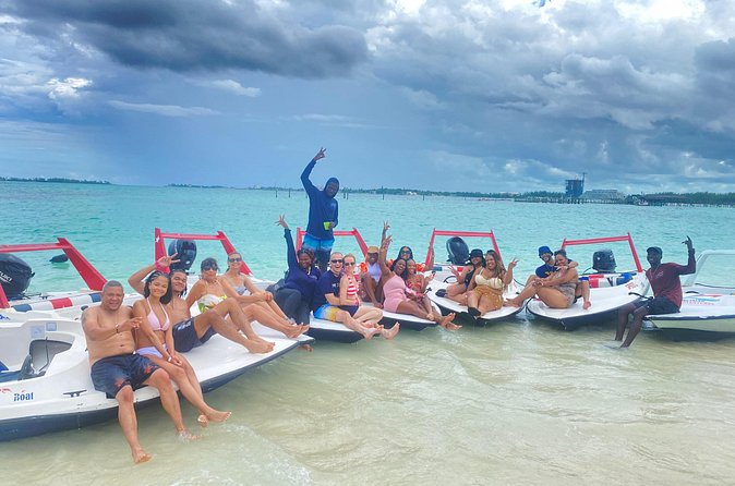 Self Drive Speedboat and Swim with the Pigs - What the two-hour schedule means