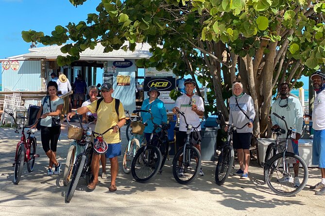 Shared Island Bike Tour in Bailey Town - Food tasting at Stuart’s Conch stand