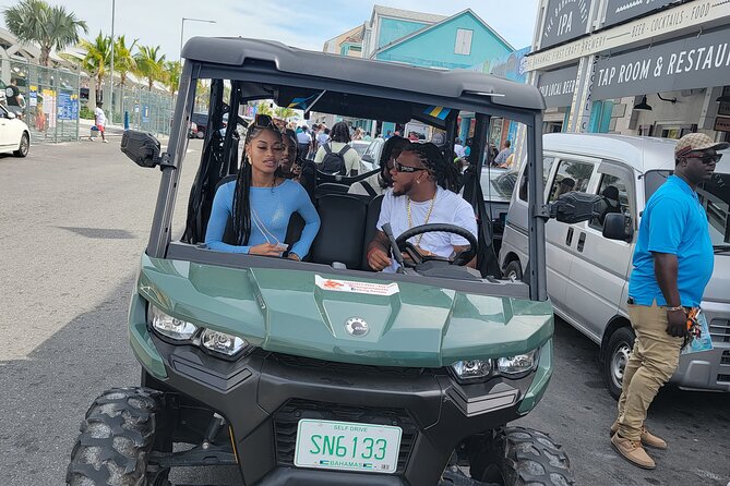 Side By Side Beach Buggy Rentals in Nassau Bahamas - Paradise Island Bridge and Atlantis