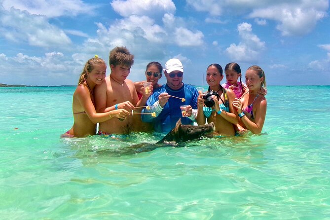 Swimming Pigs and Private Beach Club Escape - Weather can change the whole day