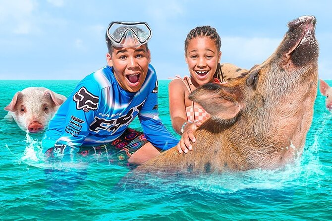 Swimming Pigs, Turtles & Reef Snorkel in Nassau-Champion Tours - Athol Island and the optional Pig Island stop